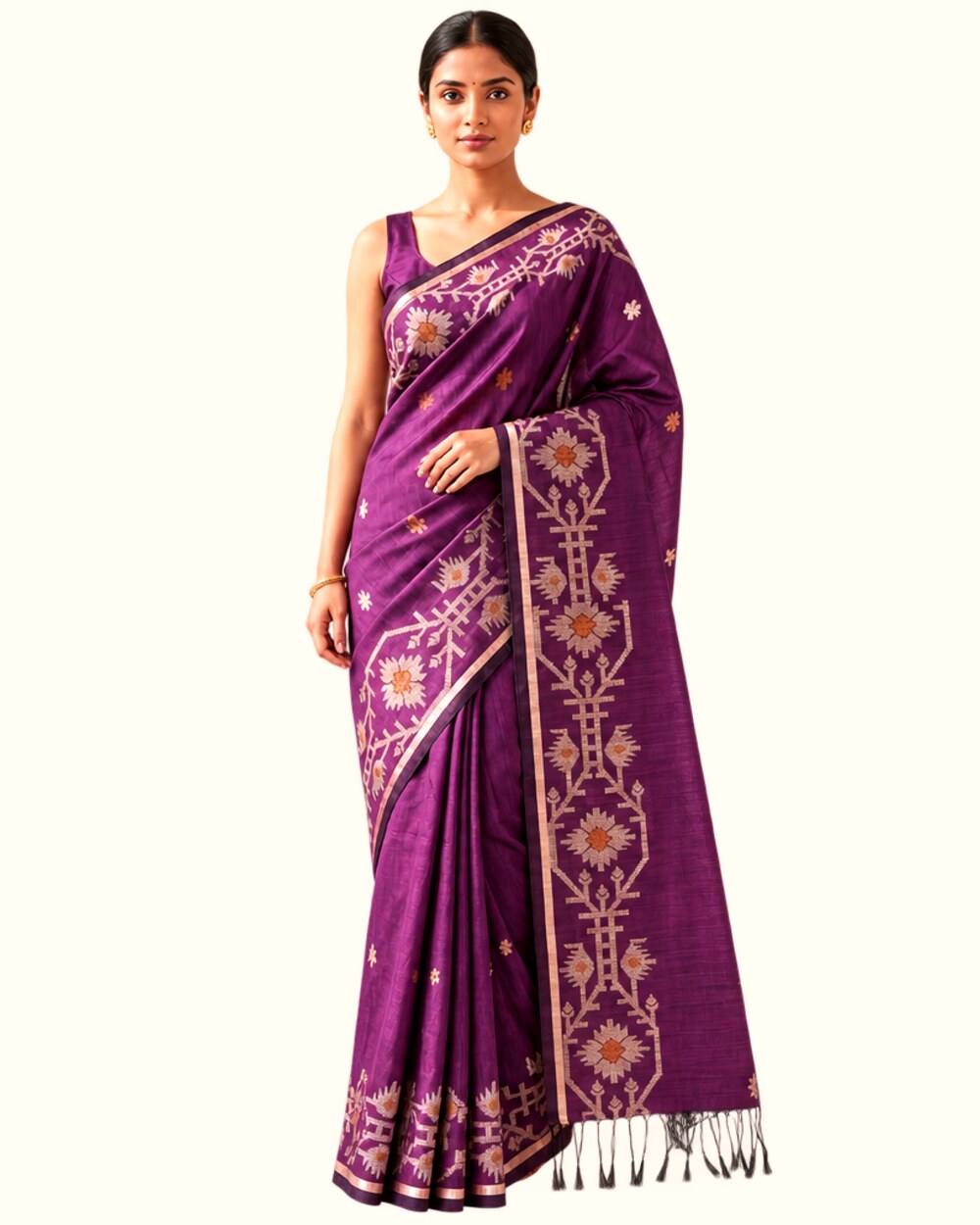 Artisan saree from the Sundarvan Living collection 6
